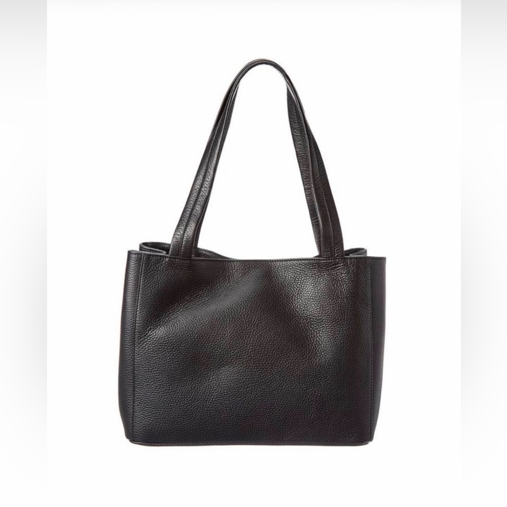 Valentino By Mario Valentino Estelle Rock Leather Tote, Black - Picture 3 of 10